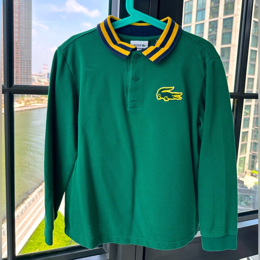 Lacoste Boys long sleeve Polo shirt
